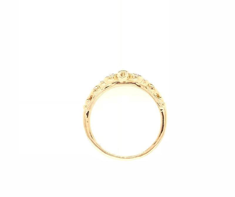 10ct Yellow Gold Crown Ring 