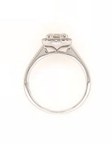 14ct White Gold Diamond Dress Ring 