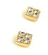 18ct Yellow gold diamond studs 